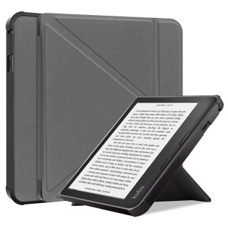 Case für Kobo Sage eReader 8 Zoll Schutzhülle Tasche mit Standfunktion und Auto Sleep/Wake Funktion in Grau