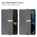 Case für Nokia T20 10.4 Zoll Schutzhülle Tasche mit Standfunktion und Auto Sleep/Wake Funktion in Grau