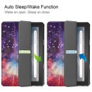 Hülle für Amazon Fire 7 2022 12 Generation 7 Zoll Smart Cover Etui mit Standfunktion und Auto Sleep/Wake Funktion