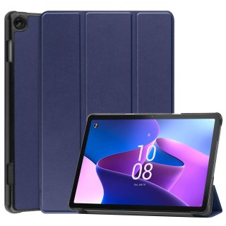 Schutzhülle für Lenovo M10 3rd Gen 2022 10.1 Zoll Slim Case Etui mit Standfunktion und Auto Sleep/Wake Funktion Blau