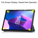 Tablet Hülle für Lenovo M10 3rd Gen 2022 10.1 Zoll Slim Case Etui mit Standfunktion und Auto Sleep/Wake Funktion Grün