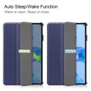 Schutzhülle für Huawei MatePad Pro 11 2022 Slim Case Etui mit Standfunktion und Auto Sleep/Wake Funktion Blau