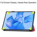 Tablet Hülle für Huawei MatePad Pro 11 2022 Slim Case Etui mit Standfunktion und Auto Sleep/Wake Funktion Rot
