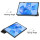 Case für Huawei MatePad Pro 11 2022 Schutzhülle Tasche mit Standfunktion und Auto Sleep/Wake Funktion in Grau