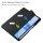 Hülle für Huawei MatePad Pro 11 2022 Smart Cover Etui mit Standfunktion und Auto Sleep/Wake Funktion Schwarz