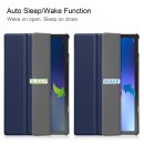 Schutzhülle für Lenovo M10 Plus 3rd Gen. 2022 10.6 Zoll Slim Case Etui mit Standfunktion und Auto Sleep/Wake Funktion Blau