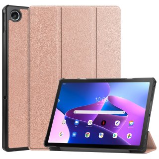 Case für Lenovo M10 Plus 3rd Gen. 2022 10.6 Zoll Schutzhülle Tasche mit Standfunktion und Auto Sleep/Wake Funktion in Bronze