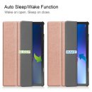 Case für Lenovo M10 Plus 3rd Gen. 2022 10.6 Zoll Schutzhülle Tasche mit Standfunktion und Auto Sleep/Wake Funktion in Bronze