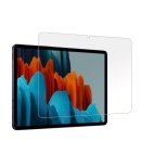 2in1 Set für Samsung Galaxy Tab S7 SM-T870 SM-T875 11 Zoll Tablet mit Smartcover + Schutzglas mit Auto Sleep/Wake Magnetverschluss Hülle