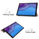 2in1 Set für Lenovo Tab M10 2nd 2020 TB-X306F TB-306X 10.1 Zoll Tablet mit Smartcover + Schutzglas mit Auto Sleep/Wake Magnetverschluss Hülle