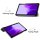 2in1 Set für Samsung Galaxy Tab A7 Lite 2021 SM-T220 SM-T225 8.7 Zoll Tablet mit Schutzhülle + Schutzglas mit Auto Sleep/Wake Hülle