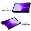 2in1 Tablet Set für Samsung Galaxy Tab A7 Lite 2021 SM-T220 SM-T225 8.7 Zoll mit Magnet Cover Auto Sleep/Wake Ruhemodus + Schutzfolie Hülle Smart Case Hartglas