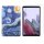 2in1 Tablet Set für Samsung Galaxy Tab A7 Lite 2021 SM-T220 SM-T225 8.7 Zoll mit Magnet Cover Auto Sleep/Wake Ruhemodus + Schutzfolie Hülle Smart Case Hartglas