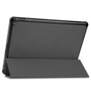 2in1 Tablet Set für Amazon Fire HD 10 / HD 10 Plus 11. Generation 2021 10.1 Zoll mit Magnet Cover Auto Sleep/Wake Ruhemodus + Schutzfolie Hülle Smart Case Hartglas