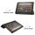 2in1 Tablet Set für Amazon Fire HD 10 / HD 10 Plus 11. Generation 2021 10.1 Zoll mit Magnet Cover Auto Sleep/Wake Ruhemodus + Schutzfolie Hülle Smart Case Hartglas