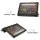 2in1 Tablet Set für Amazon Fire HD 10 / HD 10 Plus 11. Generation 2021 10.1 Zoll mit Magnet Cover Auto Sleep/Wake Ruhemodus + Schutzfolie Hülle Smart Case Hartglas