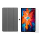 2in1 Tablet Set für Lenovo Tab P11 2021 TB-J606F TB-J606X 11 Zoll mit Magnet Cover Auto Sleep/Wake Ruhemodus + Schutzfolie Hülle Smart Case Hartglas