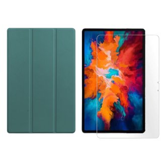 2in1 Set für Lenovo Tab P11 2021 TB-J606F TB-J606X 11 Zoll Tablet mit Schutzhülle + Schutzglas mit Auto Sleep/Wake Hülle