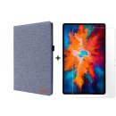 2in1 Set für Lenovo Tab P11 Pro TB-J706F 11.5 Zoll Tablet mit Schutzhülle + Schutzglas mit Auto Sleep/Wake Hülle