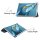 2in1 Set für Huawei MatePad Pro 2021 MRR-W29 10.8 Zoll Tablet mit Schutzhülle + Schutzglas mit Auto Sleep/Wake Hülle