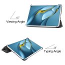 2in1 Set für Huawei MatePad Pro 2021 MRR-W29 10.8 Zoll Tablet mit Smartcover + Schutzglas mit Auto Sleep/Wake Magnetverschluss Hülle