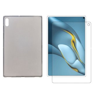 2in1 Tablet Set für Huawei MatePad Pro 2021 MRR-W29 10.8 Zoll mit Cover + Schutzfolie Hülle Smart Case Hartglas