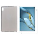 2in1 Tablet Set für Huawei MatePad Pro 2021 MRR-W29 10.8 Zoll mit Cover + Schutzfolie Hülle Smart Case Hartglas