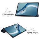 2in1 Tablet Set für Huawei MatePad Pro 2021 12.6 Zoll mit Magnet Cover Auto Sleep/Wake Ruhemodus + Schutzfolie Hülle Smart Case Hartglas