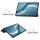 2in1 Tablet Set für Huawei MatePad Pro 2021 12.6 Zoll mit Magnet Cover Auto Sleep/Wake Ruhemodus + Schutzfolie Hülle Smart Case Hartglas