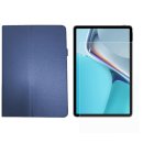 2in1 Tablet Set für Huawei MatePad 11 2021 11 Zoll mit Magnet Cover Auto Sleep/Wake Ruhemodus + Schutzfolie Hülle Smart Case Hartglas