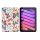 2in1 Tablet Set für Apple IPad Mini 6 2021 8.3 Zoll mit Magnet Cover Auto Sleep/Wake Ruhemodus + Schutzfolie Hülle Smart Case Hartglas