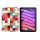 2in1 Tablet Set für Apple IPad Mini 6 2021 8.3 Zoll mit Magnet Cover Auto Sleep/Wake Ruhemodus + Schutzfolie Hülle Smart Case Hartglas