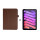 2in1 Tablet Set für Apple IPad Mini 6 2021 8.3 Zoll mit Magnet Cover Auto Sleep/Wake Ruhemodus + Schutzfolie Hülle Smart Case Hartglas