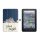 2in1 Set für Amazon Kindle Fire 7 12. Generation 2022 7 Zoll Tablet mit Schutzhülle + Schutzglas mit Auto Sleep/Wake Hülle