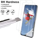 2in1 Set Handyh&uuml;lle + Schutzglas f&uuml;r Samsung Galaxy S22 Plus 6.6 Zoll Tasche Cover Displayschutz Folie