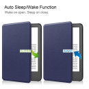 Schutzhülle für Amazon Kindle eReader 11. Generation 2022 6 Zoll Slim Case Etui mit Standfunktion und Auto Sleep/Wake Funktion Blau