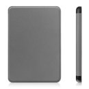 Cover für Amazon Kindle eReader 11. Generation 2022 6 Zoll Tablethülle Schlank mit Standfunktion und Auto Sleep/Wake Funktion Grau