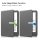 Cover für Amazon Kindle eReader 11. Generation 2022 6 Zoll Tablethülle Schlank mit Standfunktion und Auto Sleep/Wake Funktion Grau