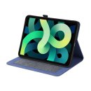 Case für Apple Ipad 2022 10.9 Schutzhülle Tasche mit Standfunktion und Auto Sleep/Wake Funktion in Blau