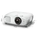 EPSON EH-TW7100 3LCD Home Cinema Projector 1080p 1920x1080 4K Enhanc. 100.000:1 Contrast 2x10W Speaker (P)