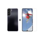 2in1 Set Handyh&uuml;lle + Schutzglas f&uuml;r Samsung...