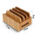 Handy Tablet Holz Organizer Multi Ständer Universal Ladestation für Smartphone, iPhone, iPad, E-Reader und mehr (Birke)