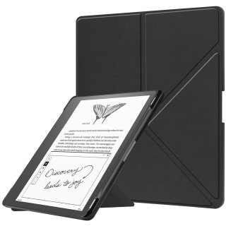 Hülle für Amazon Kindle Scribe 2022 (1. Gen) mit Schreibfunktion 10.2 Zoll Smart Cover Etui mit Standfunktion und Auto Sleep/Wake Funktion Schwarz