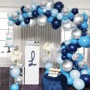 SET 102 Stück Luftballon Helium Verlobung Jugendgesellenabschied Dekoration Kit Shower Ballonbogen