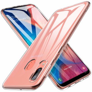 Schutzhülle für Samsung Galaxy A20/A30 Cover Ultra Slim Case Tasche aus TPU Stoßfest Extra Dünn Schlank