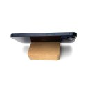 Holz Bambus Ständer Stativ Halter Handy Smartphone Tablet Halterung Organizer Schreibtisch Büro
