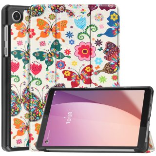 Schutzhülle für Lenovo Tab M8 (4th Gen) TB-300FU 2023 Slim Case Etui mit Standfunktion und Auto Sleep/Wake Funktion